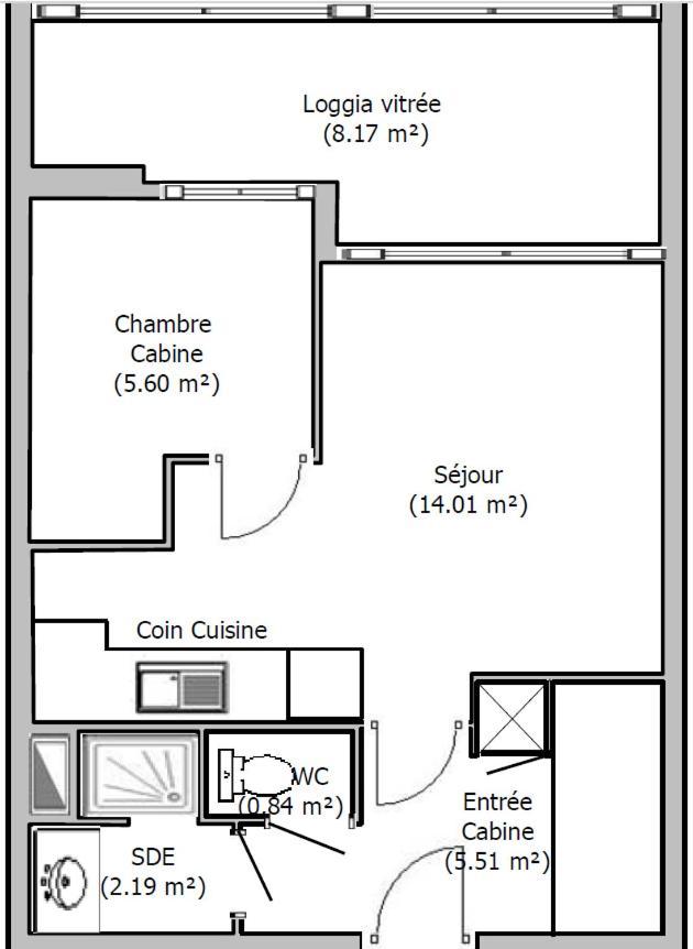 Apartment Le Cabanon De Mirza